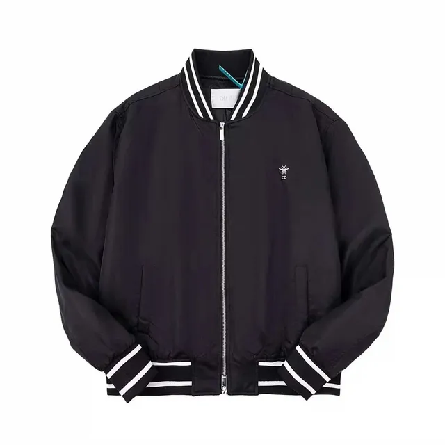 Dior Bomber Jacket Contrast Trim
