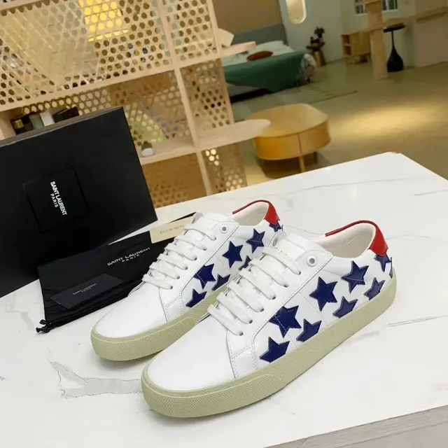 Saint Laurent Court Classic Star Print