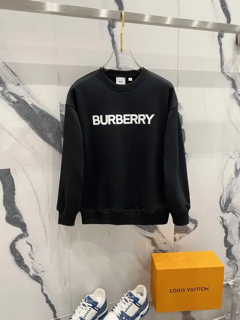 Burberry Crewneck Sweatshirt Logo Print