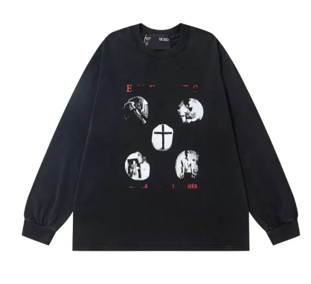 Er030 black long sleeve t