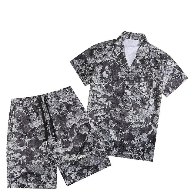 Louis Vuitton Floral Print Set Monochrome Botanical