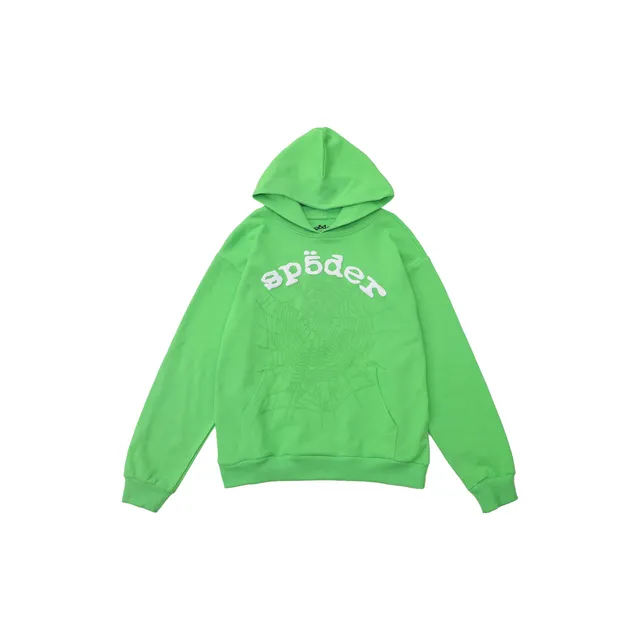 Sp5der Hoodie Spider Web Print