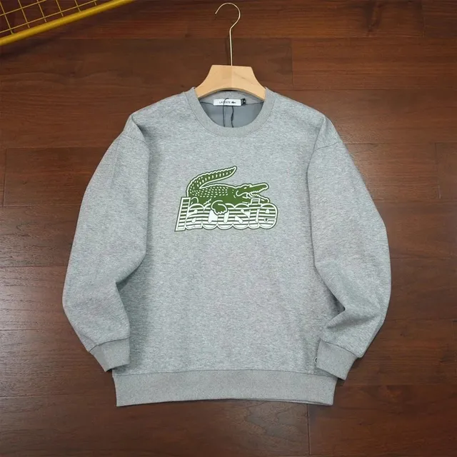Lacoste Crewneck Sweatshirt Green Crocodile Logo