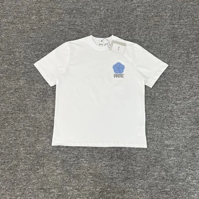 Arte Antwerp Graphic Tee Blue Flower Logo