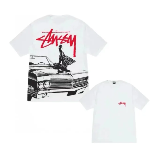 Stüssy Graphic T-Shirt Classic Car Print
