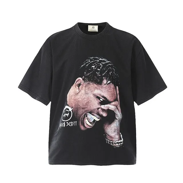 Graphic Tee Travis Scott Portrait
