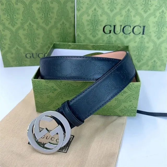 Gucci Horsebit 1955 Belt GG Logo Buckle