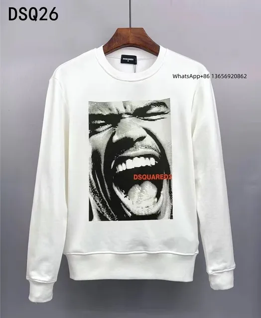 Dsquared2 Crewneck Sweatshirt Screaming Face Print