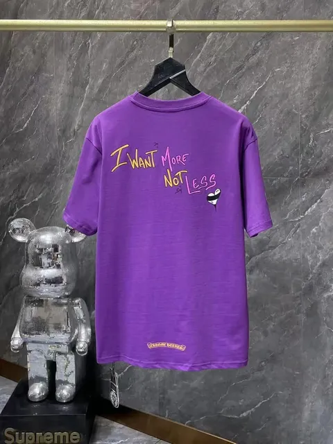 Chrome Hearts Graphic Tee I Want More Not Less