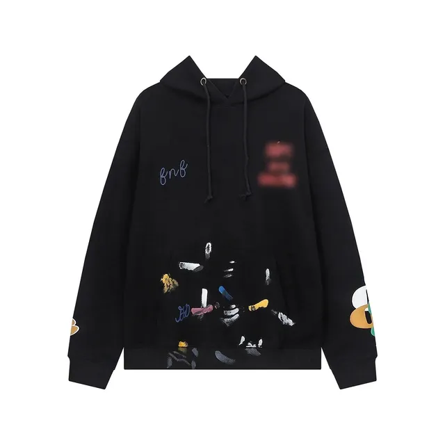 Fear of God Hoodie Paint Splatter