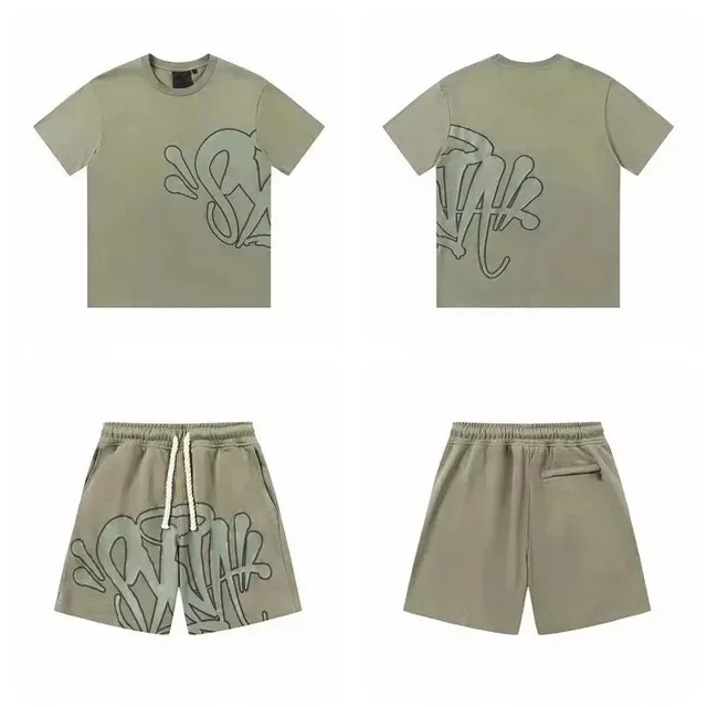 Syna World T-Shirt and Shorts Set Graffiti Outline
