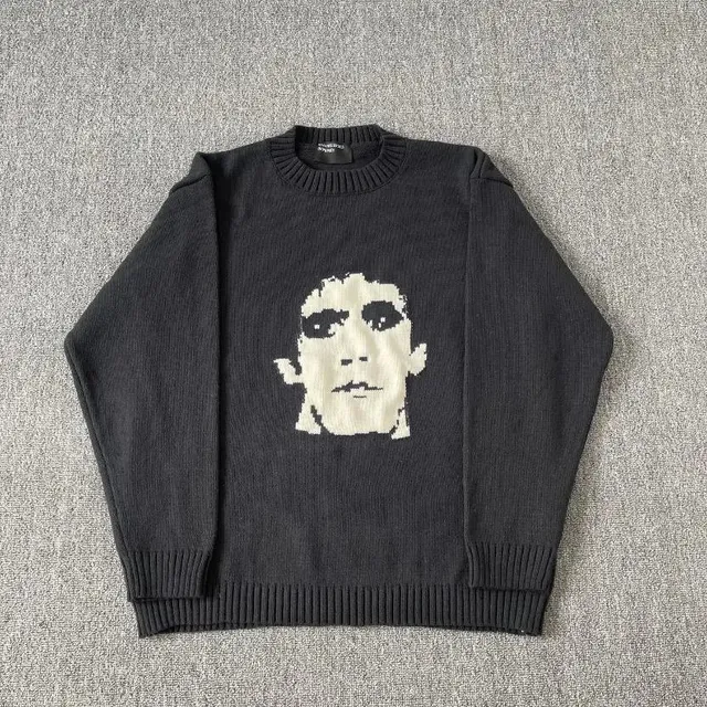 Fear of God Knit Sweater Face Print