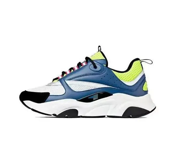 Dior B22 Navy White Neon Green