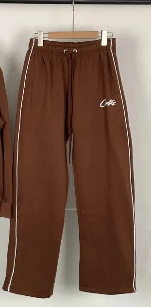 Corteiz Track Pants White Stripe