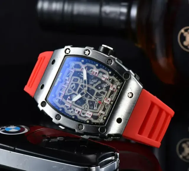 Richard Mille RM 011 Tonneau Case with Skeleton Dial