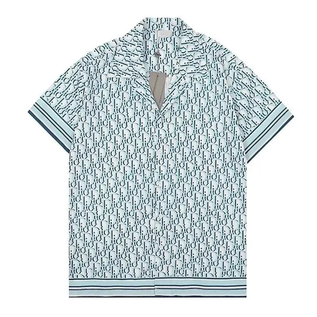 Dior Oblique Print Shirt Monogram Pattern