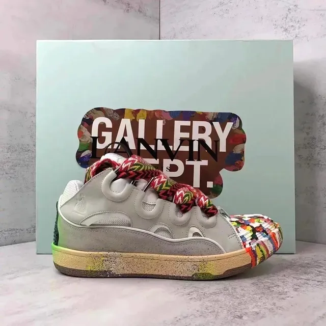 Gallery Dept. Sneaker Paint Splatter & Patchwork