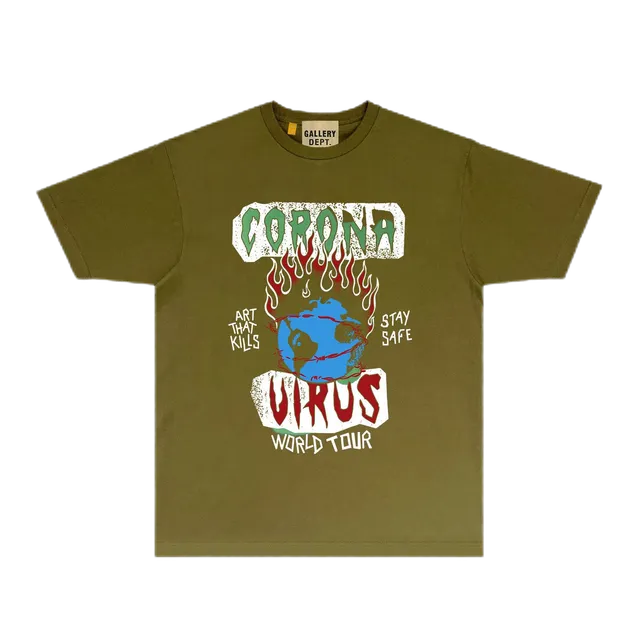 Gallery Dept. Graphic Tee Corona Virus World Tour