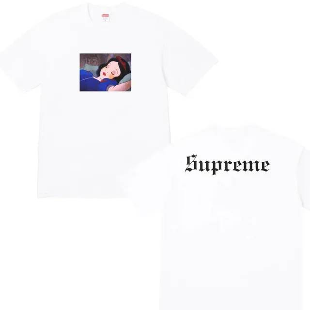 Supreme × Disney T-Shirt Snow White Print