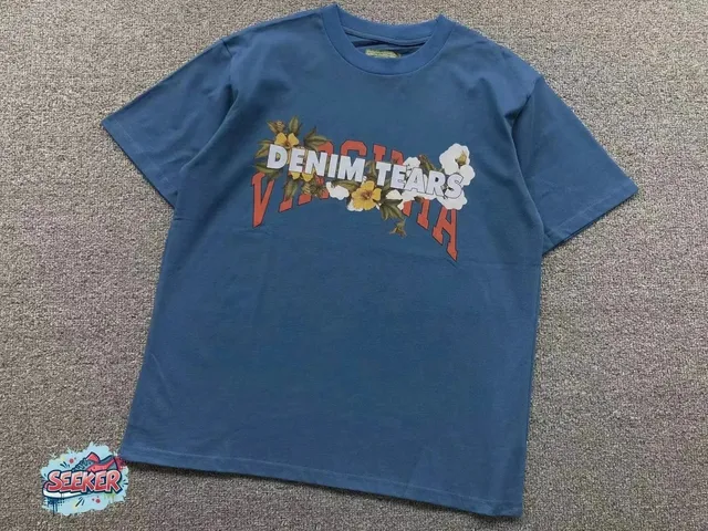 Denim Tears Graphic Tee Virginia Floral