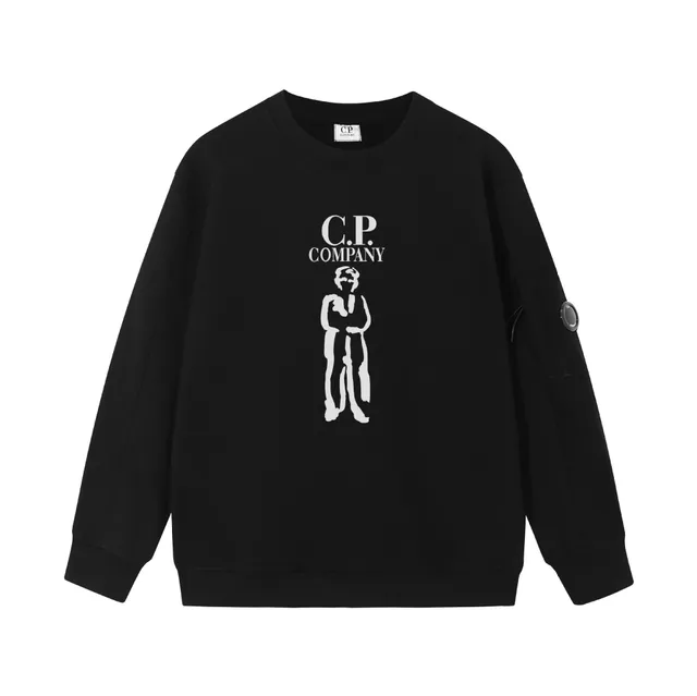 C.P. Company Crewneck Sweatshirt Logo Print