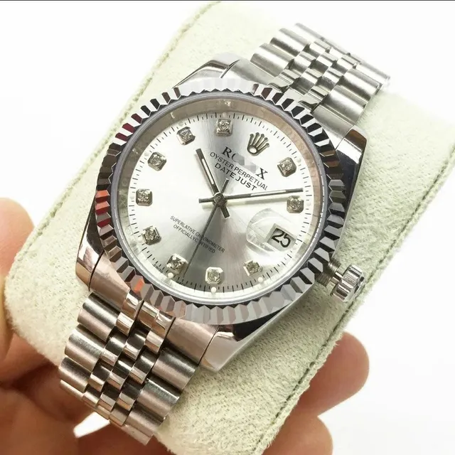 Rolex Oyster Perpetual Datejust Diamond Hour Markers