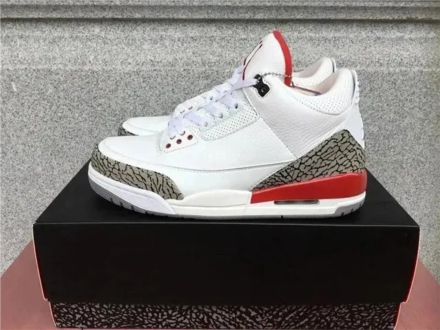 Air Jordan 3 White Cement