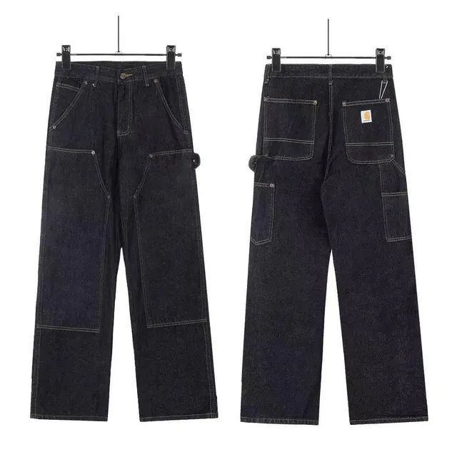Carhartt WIP Double Knee Pants Dark Indigo Selvedge