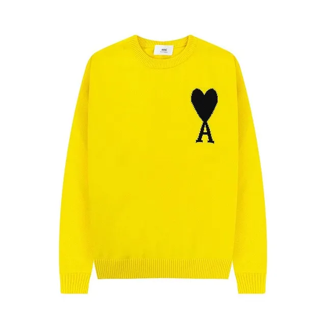 AMI Paris Knit Sweater Heart Logo