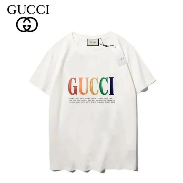 Gucci T-Shirt Rainbow Logo
