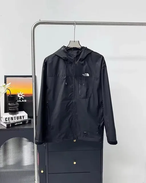 The North Face Hooded Windbreaker Black