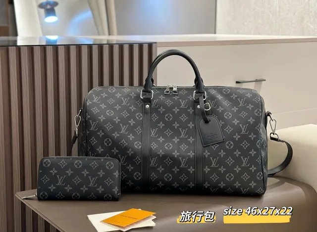 Louis Vuitton Keepall Monogram Eclipse