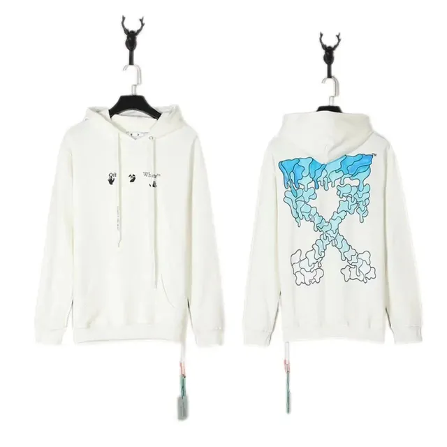 Off-White Hoodie Dripping Arrow Print
