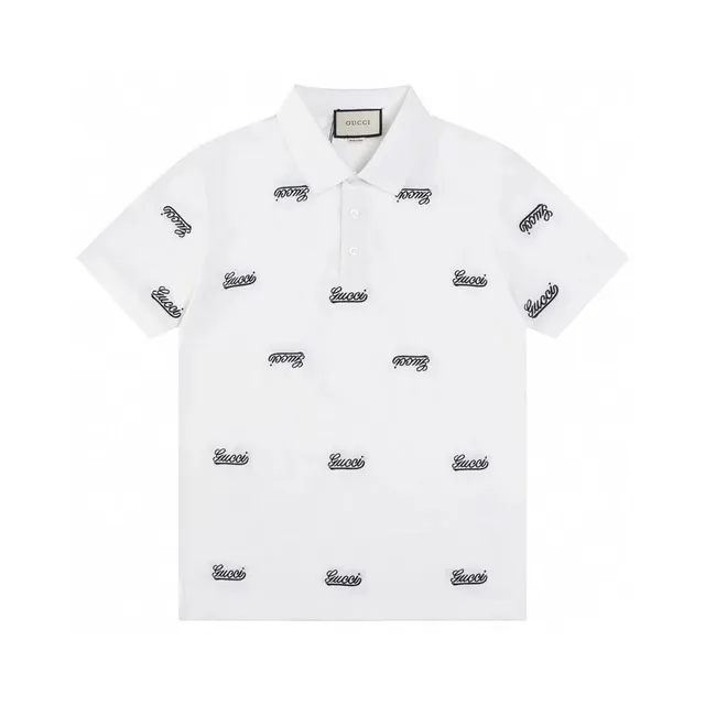 Gucci Polo Shirt Logo-Print