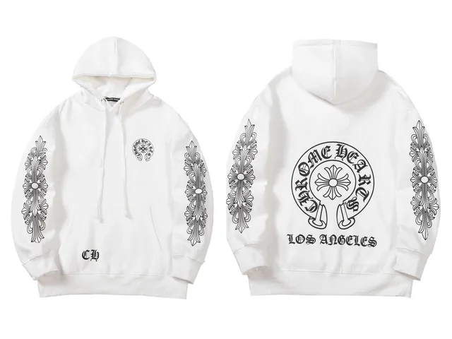 Chrome Hearts Hoodie Los Angeles Print