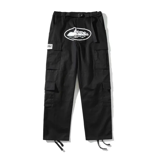 Corteiz Cargo Pants Island Logo