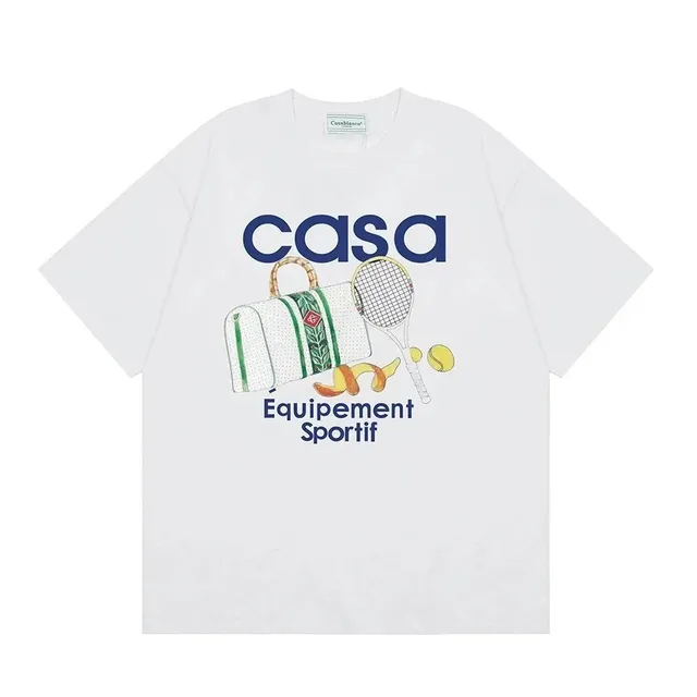 Casablanca T-Shirt Casa Tennis Club Graphic