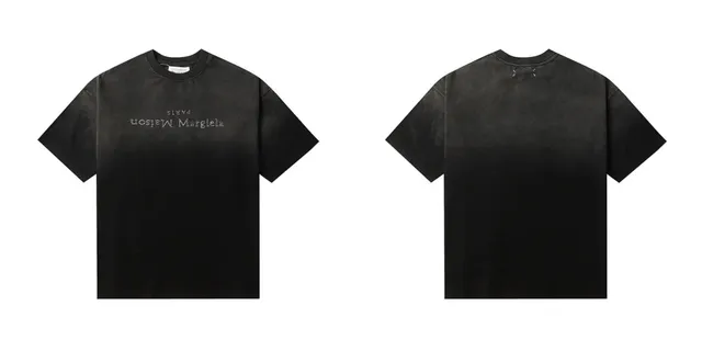 Maison Margiela Oversized T-Shirt Embroidered Logo