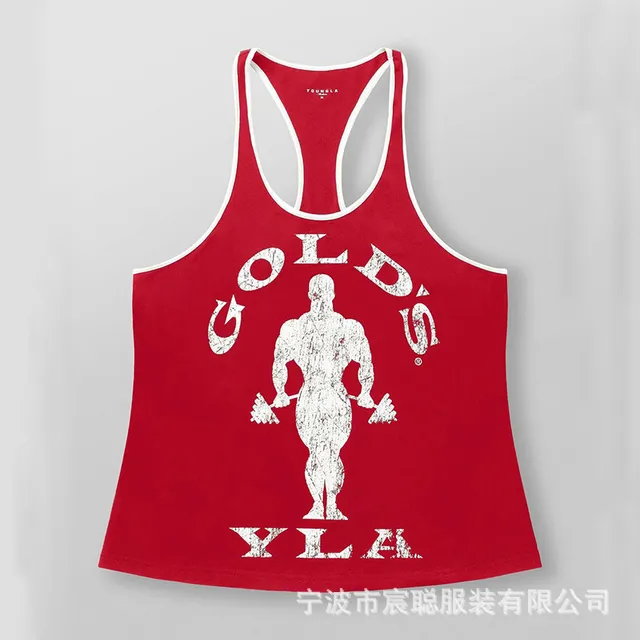 Gold's Gym Racerback Tank Top Golds Gym Logo