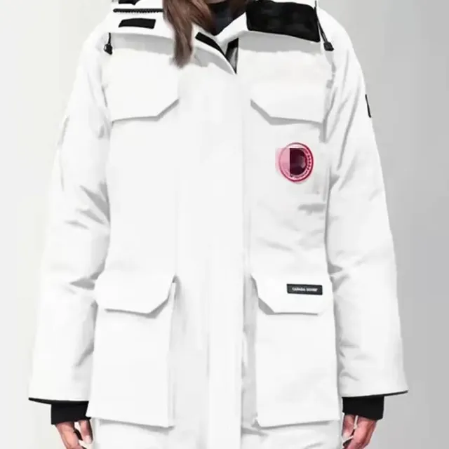 Canada Goose Expedition Parka White