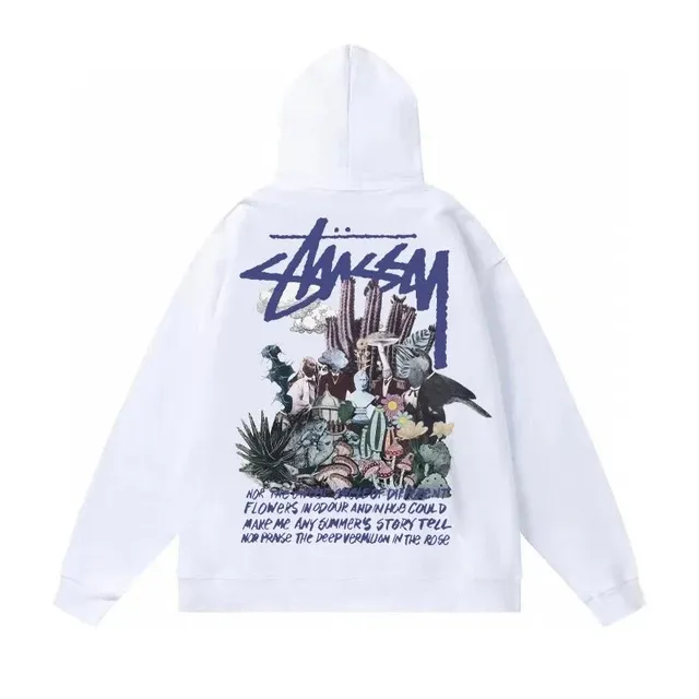 Stüssy Hoodie Cactus Print