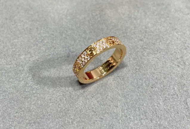 Cartier Juste Un Clou Ring Paved Diamond