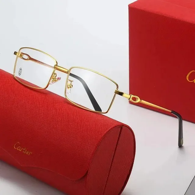 Cartier Juste Un Clou Optical Frame Gold-tone Rectangle