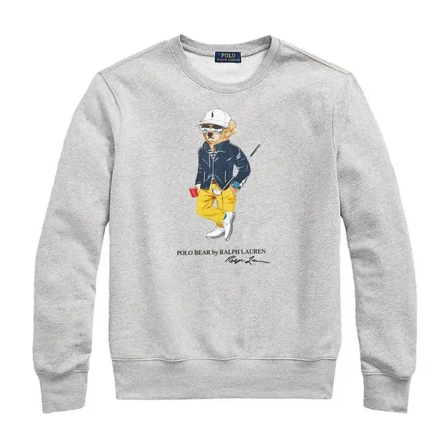 Polo Ralph Lauren Polo Bear Crewneck Sweatshirt Heather Grey