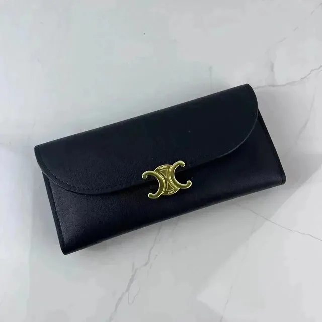 Celine Luggage Wallet Gold Hardware