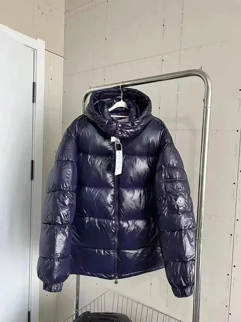 Moncler Maya Puffer Jacket Glossy Navy