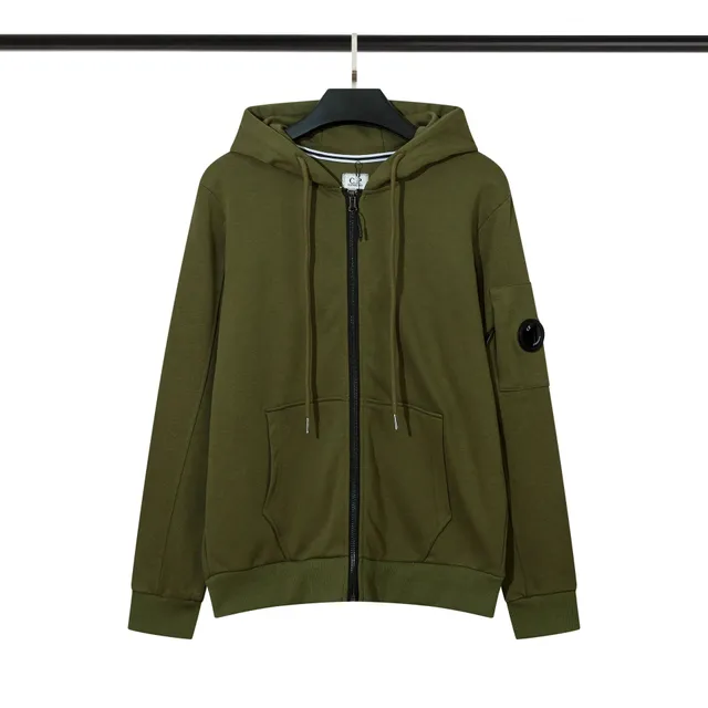 C.P. Company Goggle Hoodie Olive Green