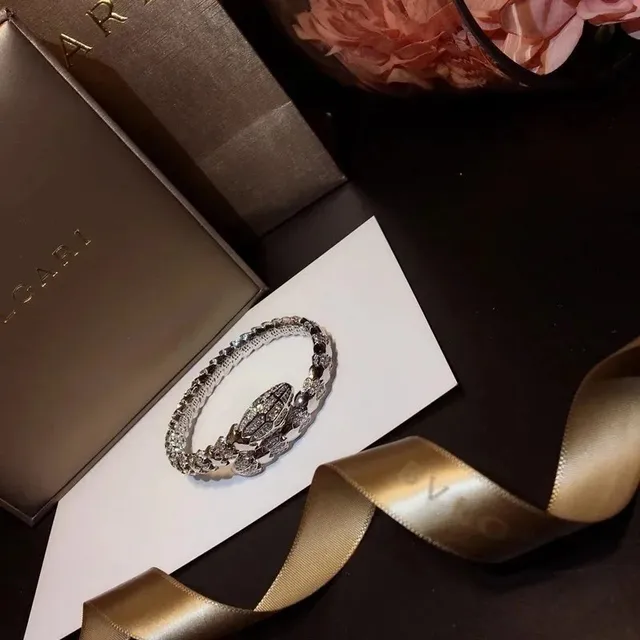 Bulgari Serpenti Bracelet Pavé Diamond