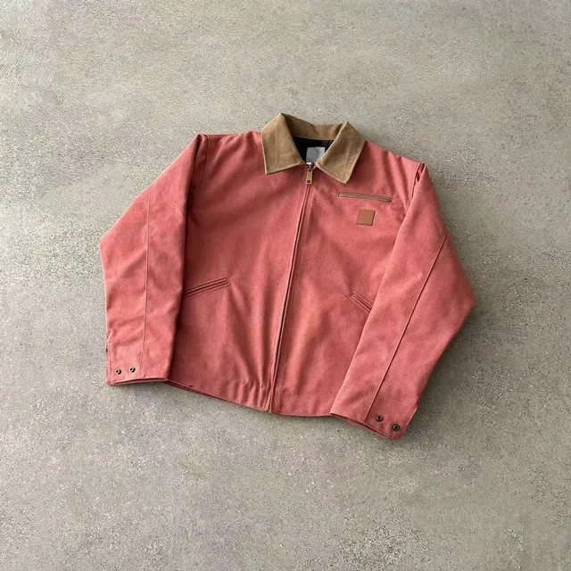 Carhartt Active Jacket Cotton Duck with Suede Collar