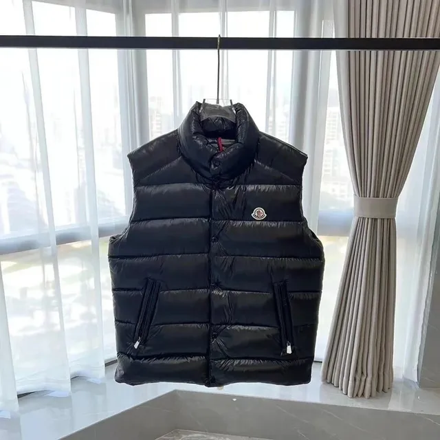 Moncler Quilted Down Vest Classic Logo